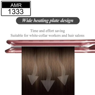 AMR 1333 Catokan Rambut Super Smooth Wide Hair 45mm Ionic Hair Straightener MY