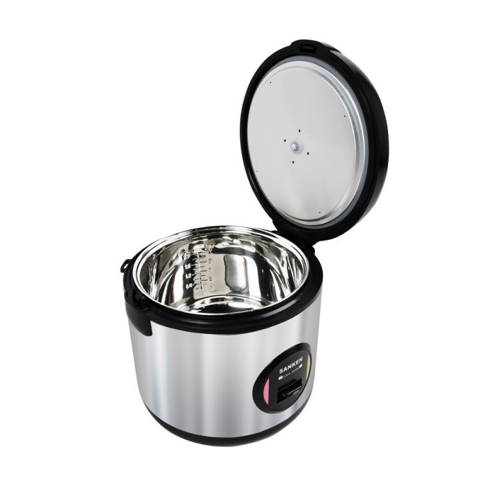 Jual Sanken Rice Cooker Stainless SUS 304 2L SJ3030BK | Shopee Indonesia