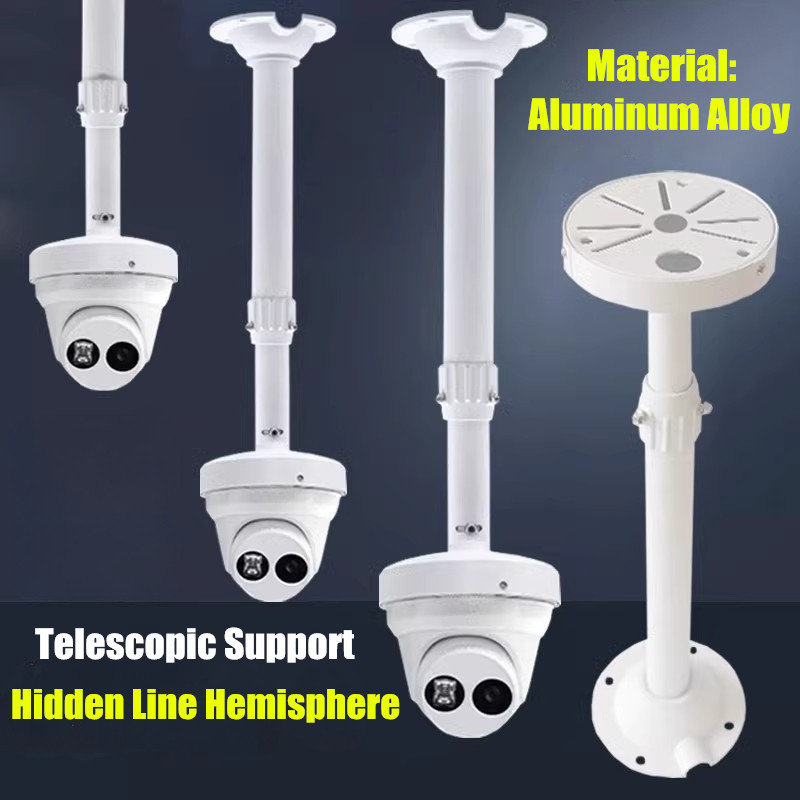 Jual Dome Camera Ceiling Mounted Telescopic Long Bracket Hidden Wire ...