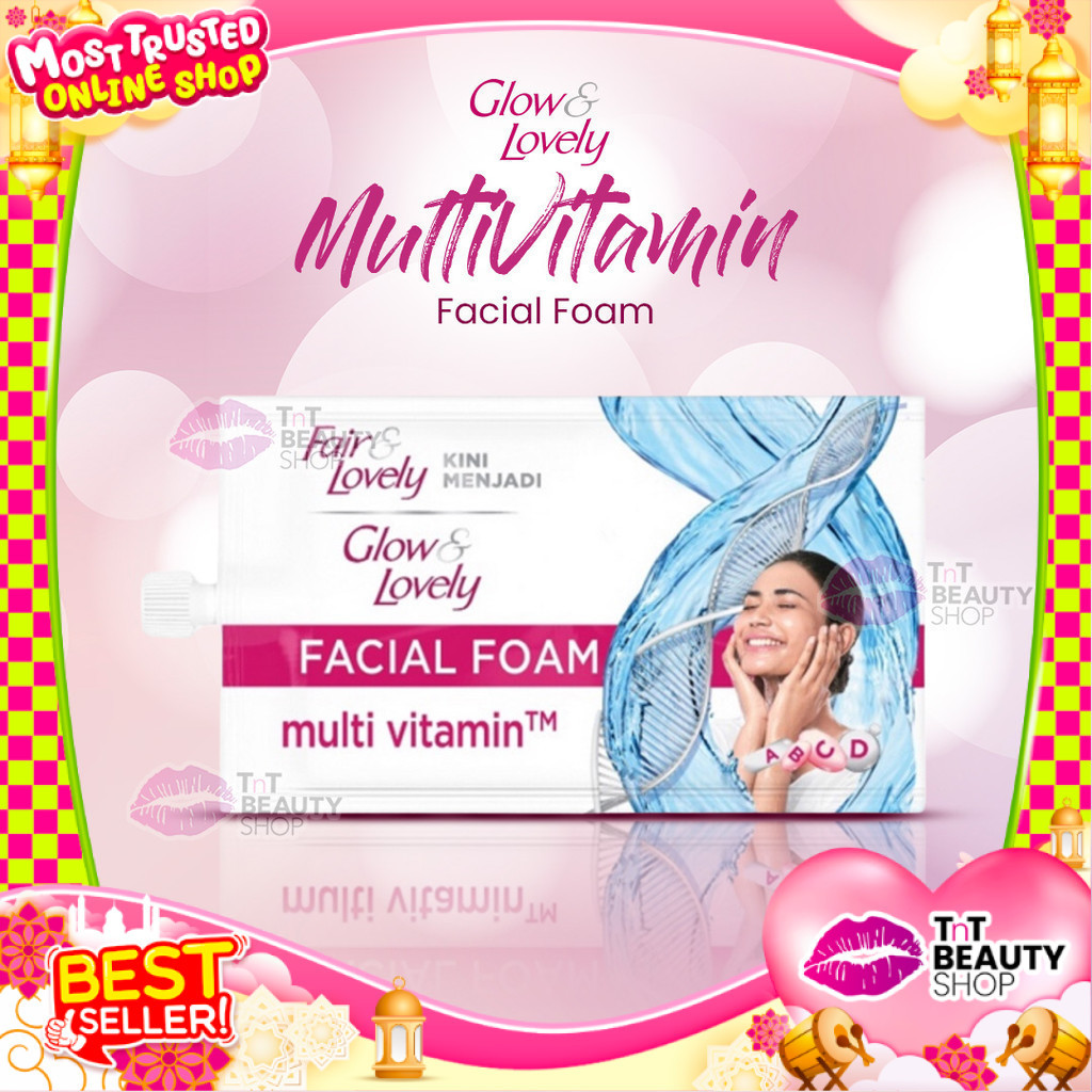 Jual Fair & Lovely Facial Wash Multivitamin 9gr - Sabun Cuci Muka ...