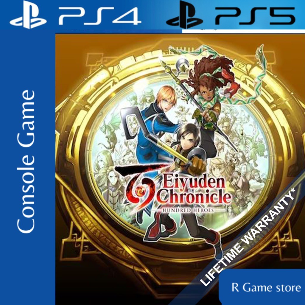 EIYUDEN CHRONICLE HUNDRED HEROES PS4 JAPAN NEW (GAME IN