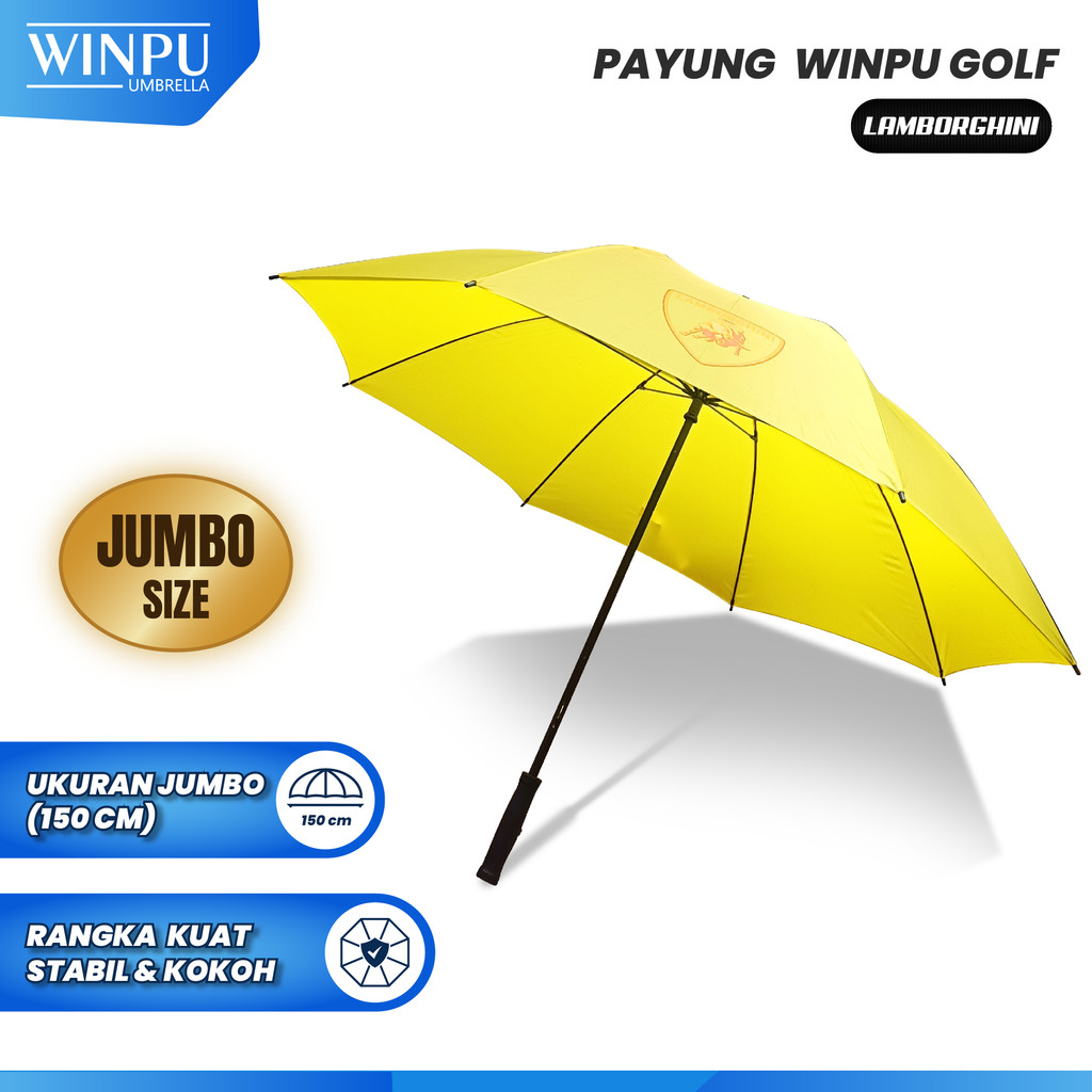 Jual WINPU Payung Jumbo golf supercars mobil sport lamborghini | Shopee ...