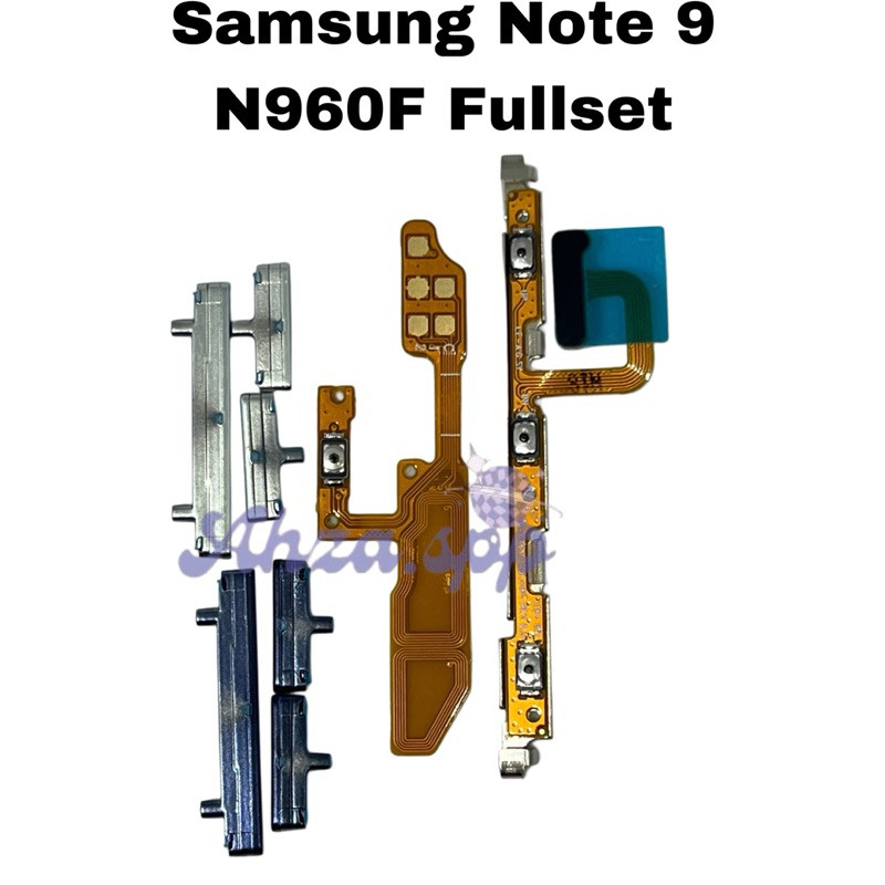 Jual Tombol Luar On Off Volume + Flexible On Off Volume Samsung Note 9 ...