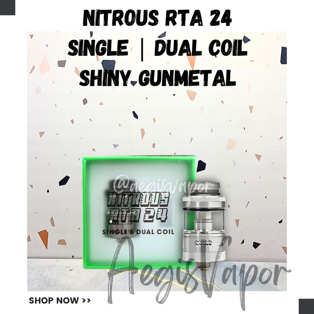 Jual Nitrous RTA 24 Single Dual Coil | Shopee Indonesia