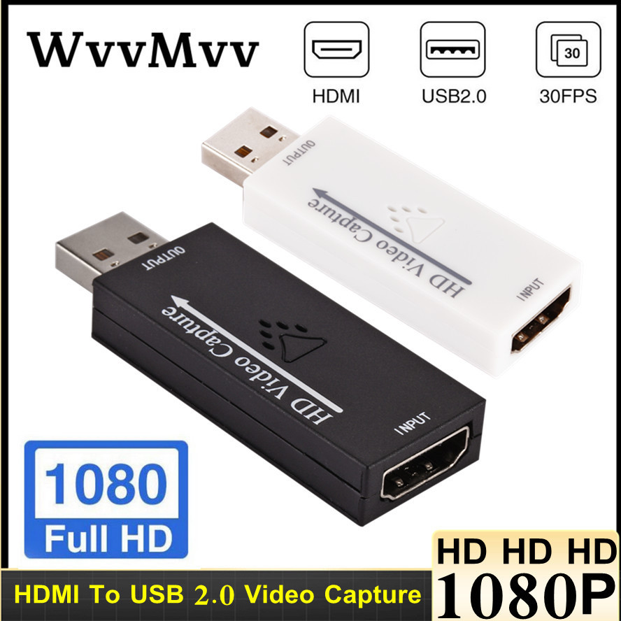 Jual Mini HD 1080P HDMI To USB 2.0 Video Capture Card Game Recording ...