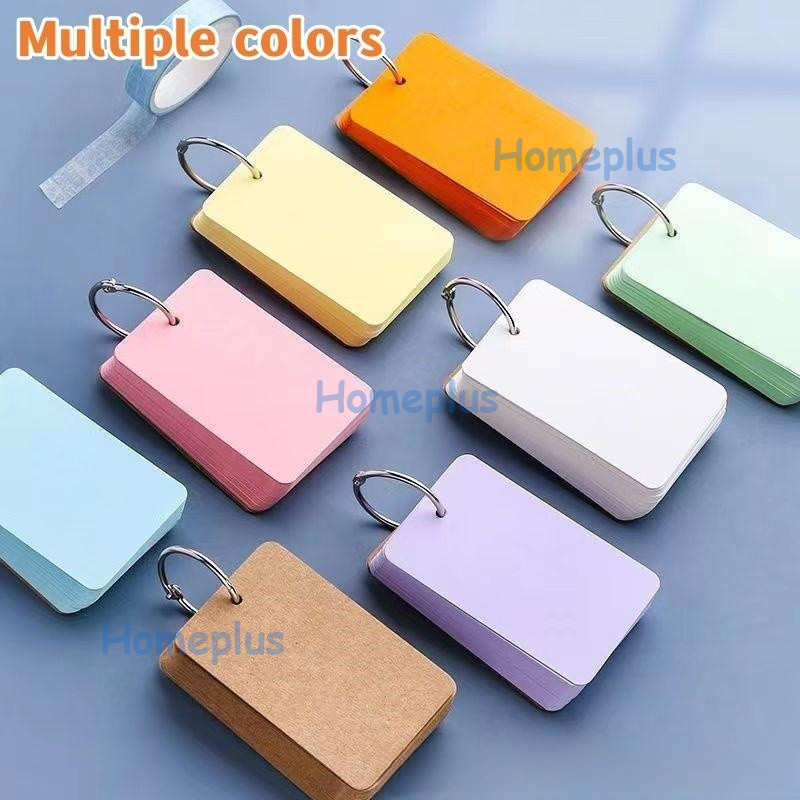 Jual Flash Card / Memo Ring / Flash Card Polos Edukasi Belajar Anak ...