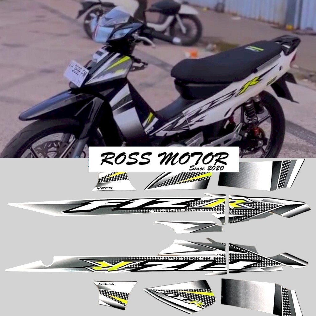 Jual Striping stiker polet list motor Yamaha fizr fiz r f1 zr 2004 ...