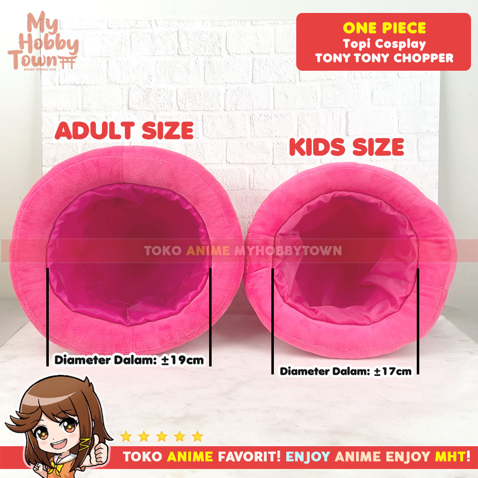 Jual Topi Anime One Piece Tony Tony Chopper Pink Cosplay Hat | Shopee ...