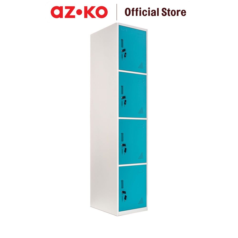 Jual AZKO Masterspace Loker 4 Pintu - Hijau Muda Locker Kabinet ...