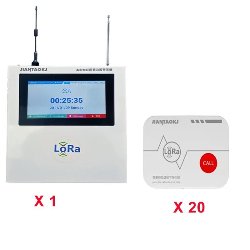 Jual Wireless Patient Emergency Call Touch Screen Wireless Nurse ...