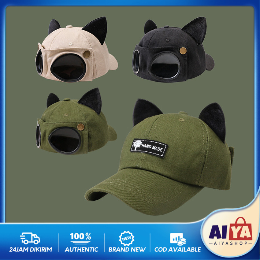 Jual Topi Kacamata Terbalik Goggle Cap Baseball Caps Topi Baseball Caps ...
