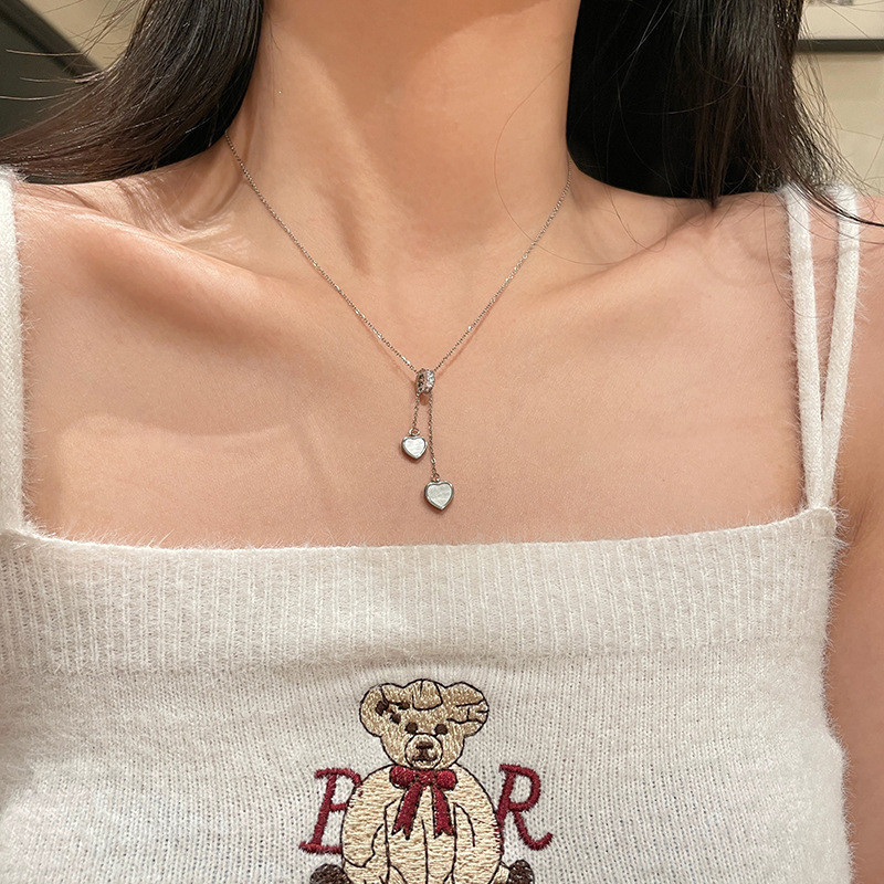 Dior Shiny D Necklace DIOR Gold Christian Dior Logo Necklace