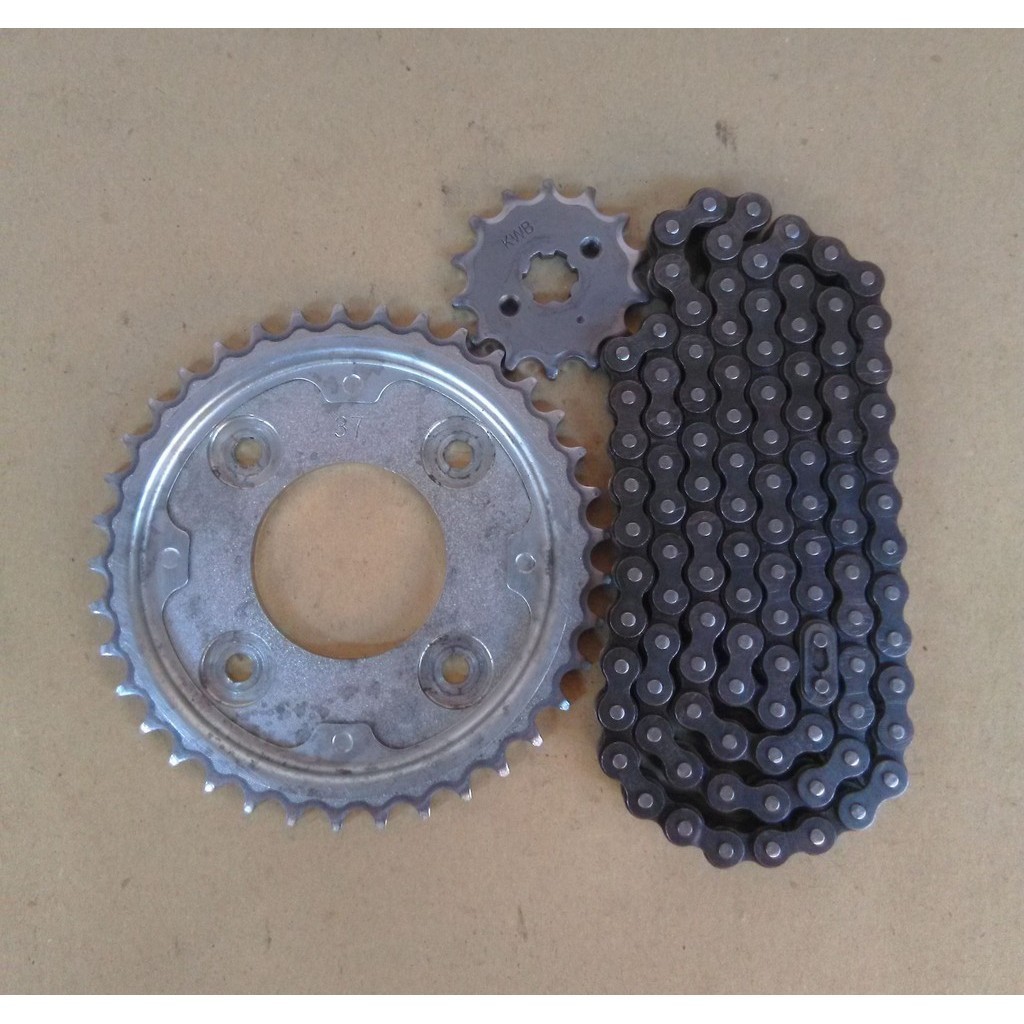 Jual Gear+Rante Set REVO & BLADE Original standar Honda Copotan, Buat ...