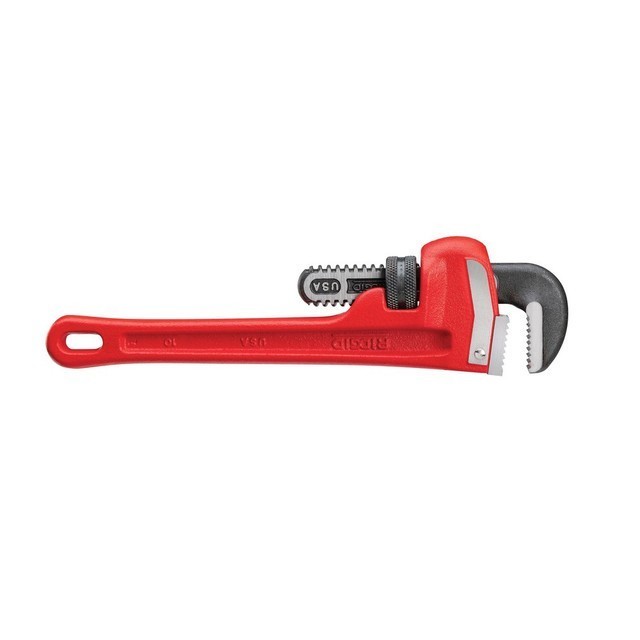Jual Kunci Pipa 10 Inch RIDGID 31010 Straight Pipe Wrench 10in Heavy ...