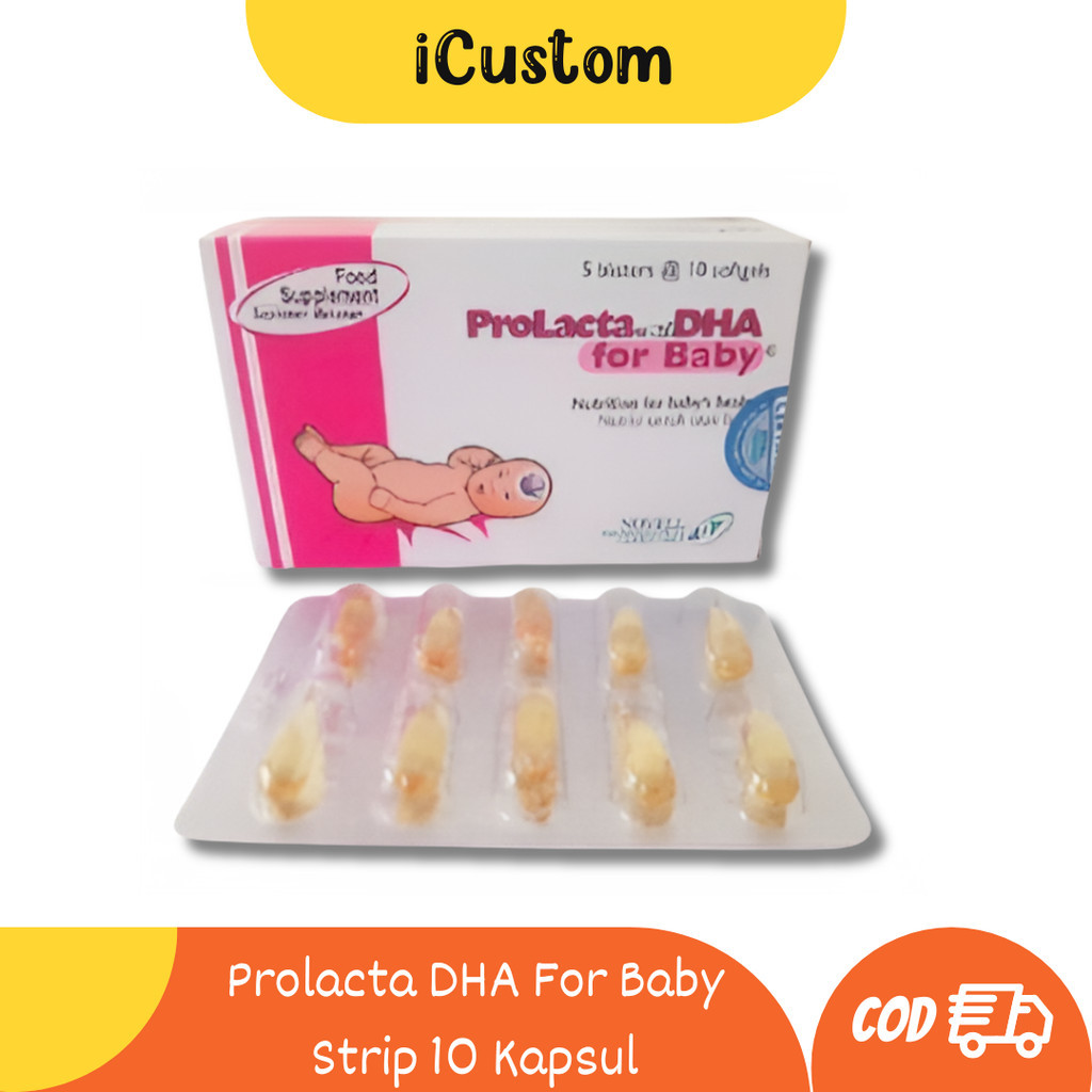 Jual Prolacta With DHA For Baby Strip 10 Sofgels | Shopee Indonesia