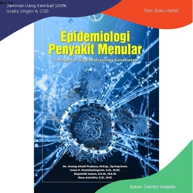 Jual Buku Original Epidemiologi Penyakit Menular: Pengantar Bagi ...