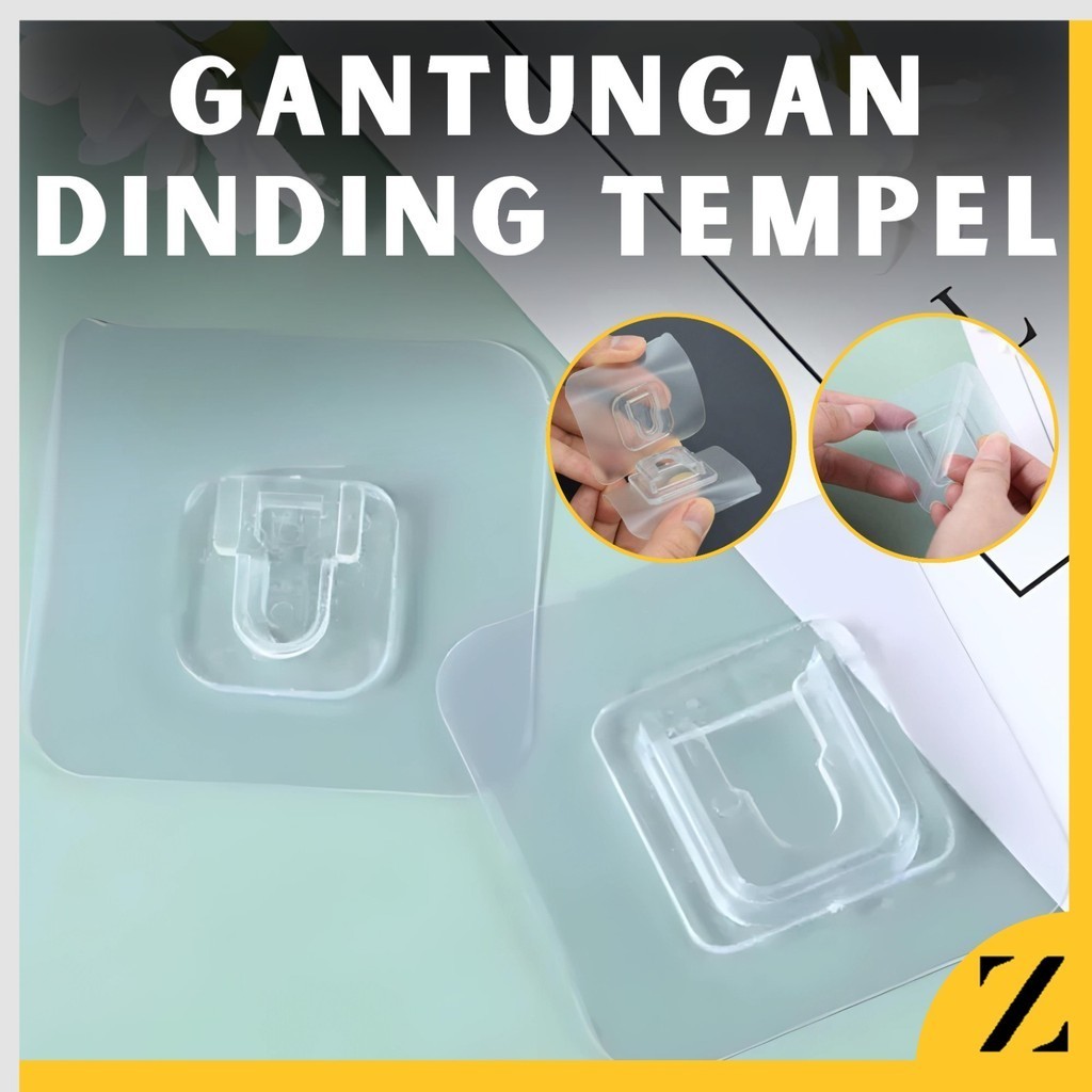 Jual Gantungan Gantung Dinding Tempel Soket Socket Hook Hanger Plus ...