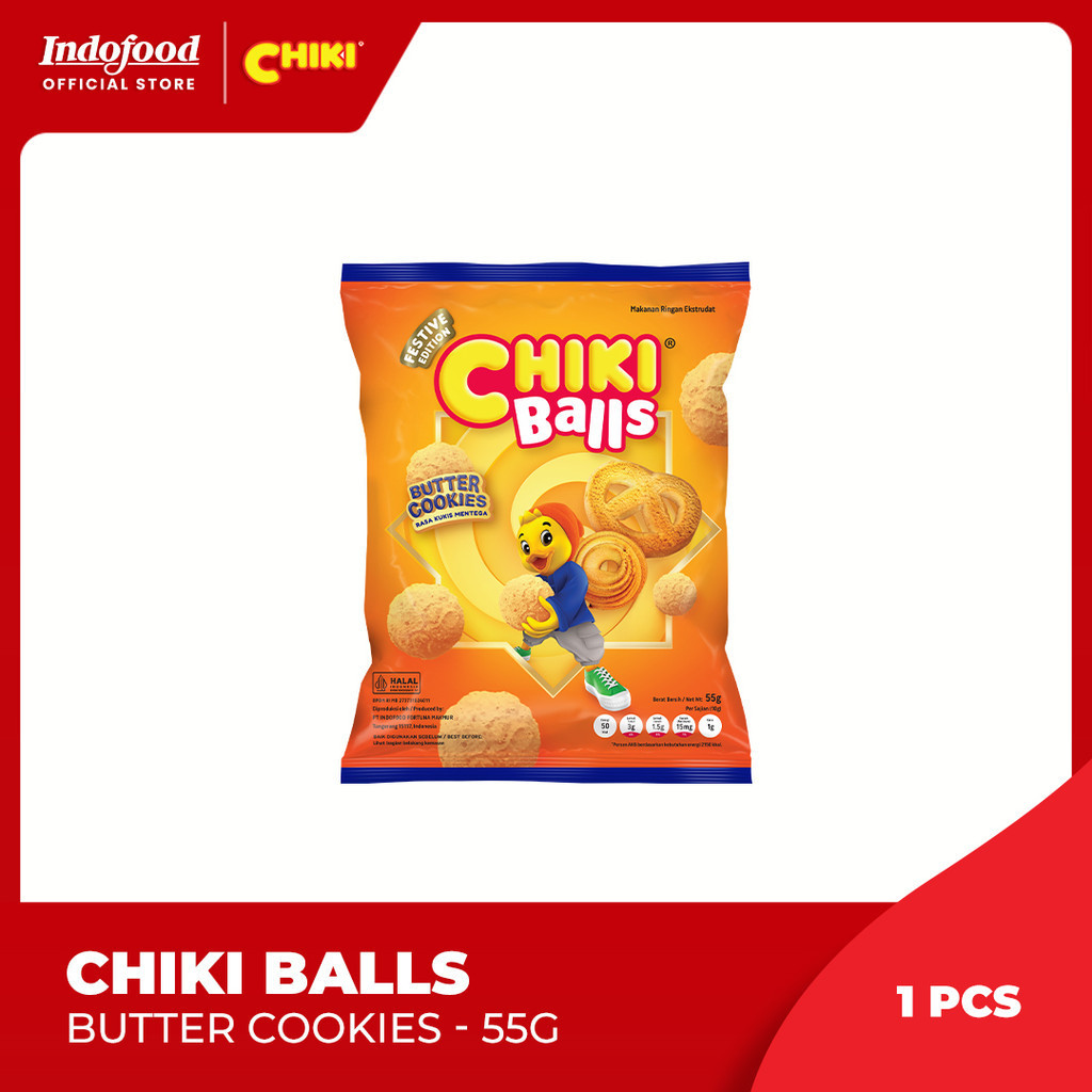 Jual Chiki Balls Butter Cookies 55gr | Shopee Indonesia