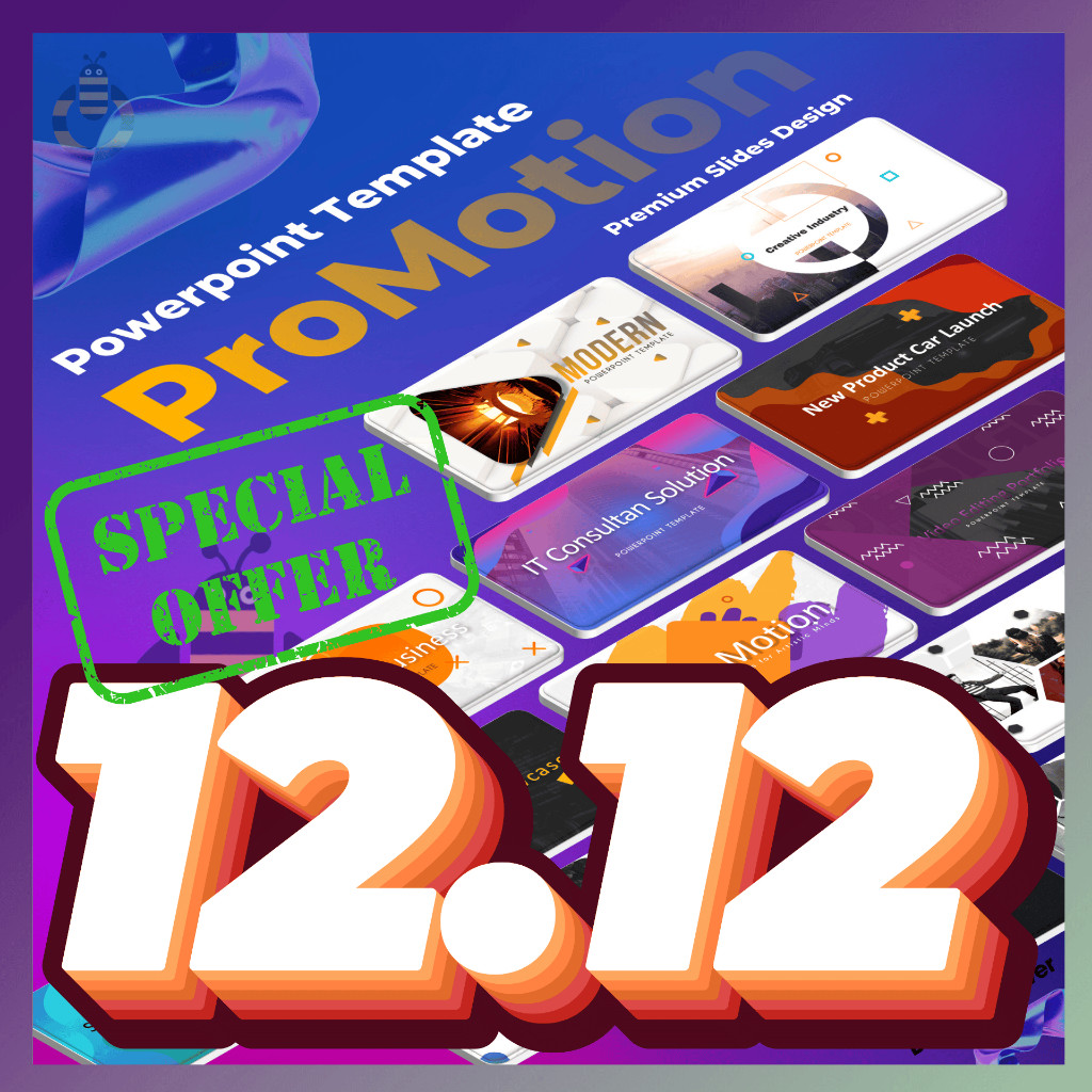 Jual Template Powerpoint PRO Motion Template PPT Animasi Bergerak