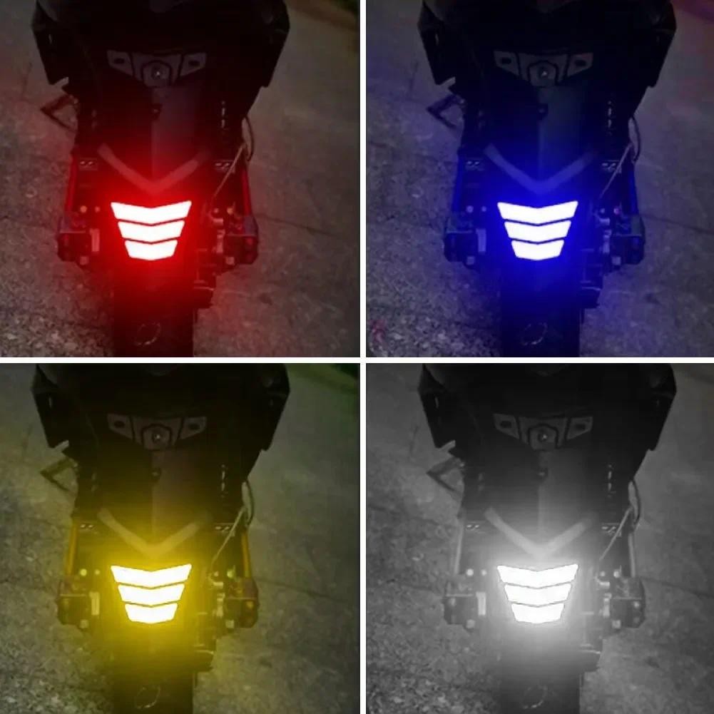 Jual 3pcs Motorcycle Stickers Tail Fender Racing Bumper Decal Adhesive ...