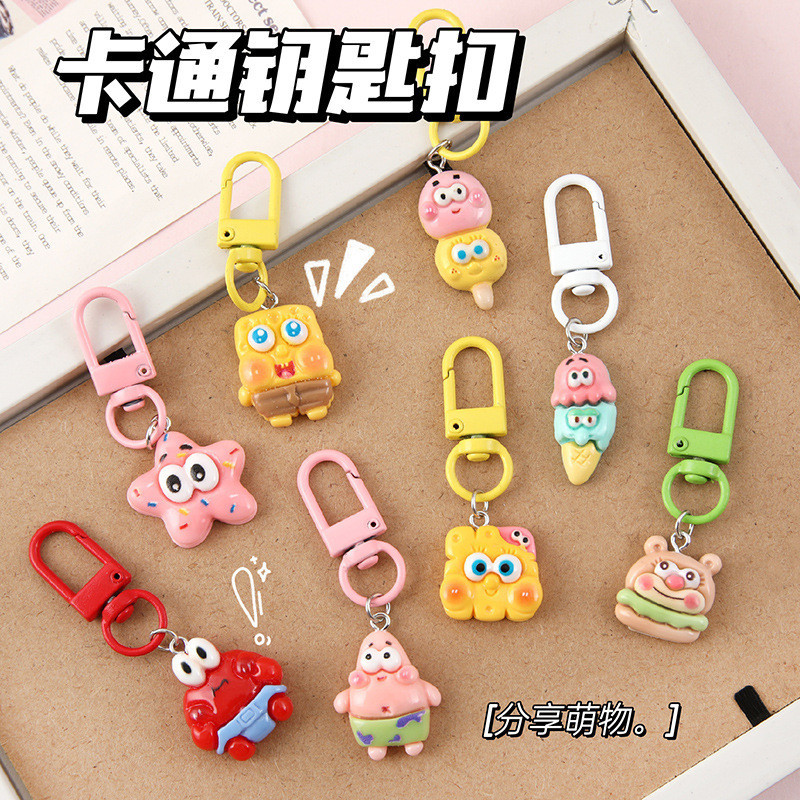 Jual YOLO GANTUNGAN KUNCI KARAKTER SPONGEBOB / KEYCHAIN RUBBER ...