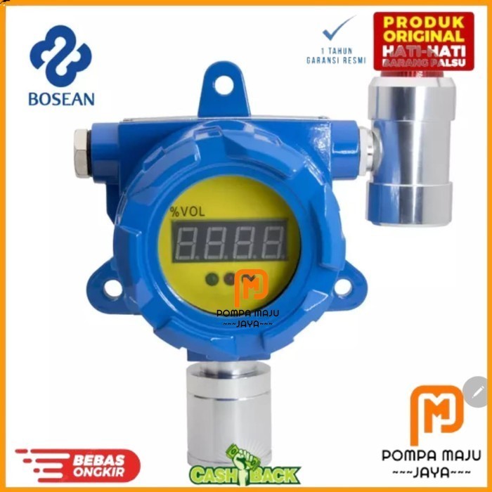 Jual Bosean BH-60 fixed CH4 methane FL gas detector transmitter ...