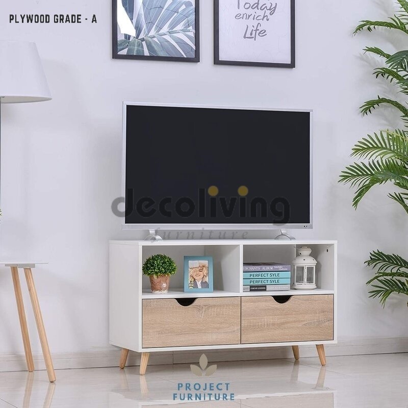 Jual Decoliving Sema - Meja TV / Rak TV Minimalis Modern 99 Cm Maks TV ...
