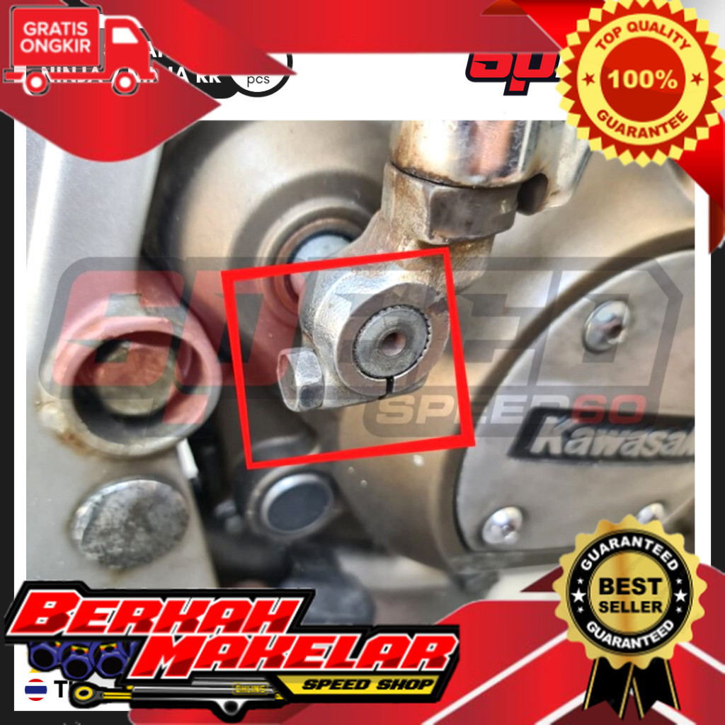 Jual Baut Selahaan Engkolan Kawasaki Ninja R RR Stainless Custom Bubut ...