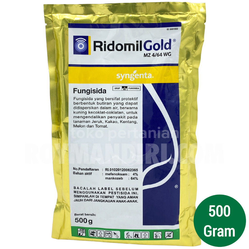 Jual Fungisida Ridomil Gold MZ 4/64WG @500 gram | Shopee Indonesia