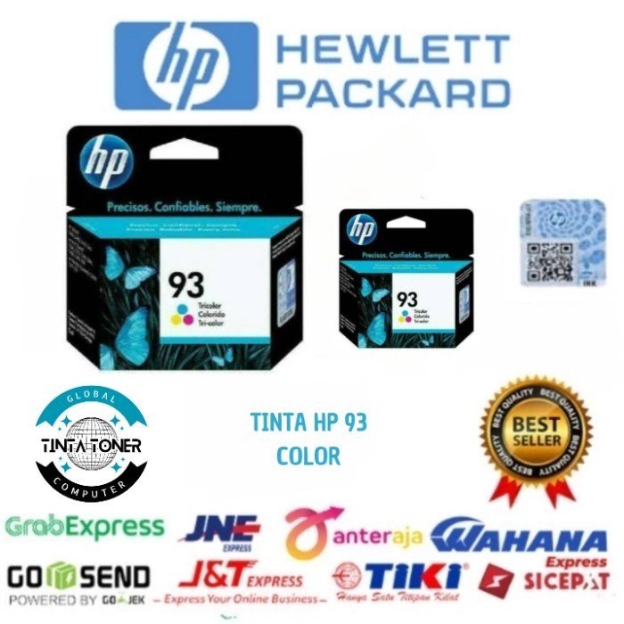 Jual TINTA HP 93 COLOR ORIGINAL | Shopee Indonesia