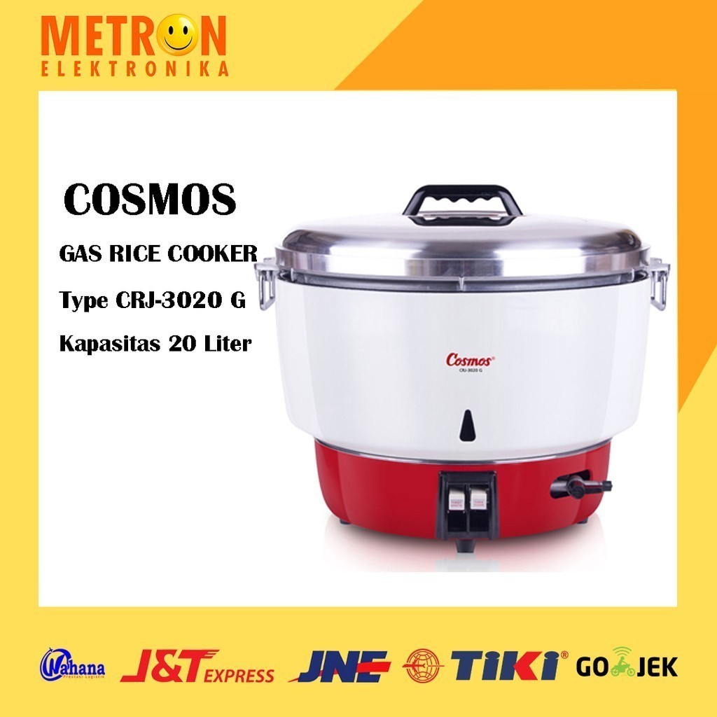 Jual COSMOS CRJ 3020 G / GAS RICE COOKER 20 LITER / PENANAK NASI