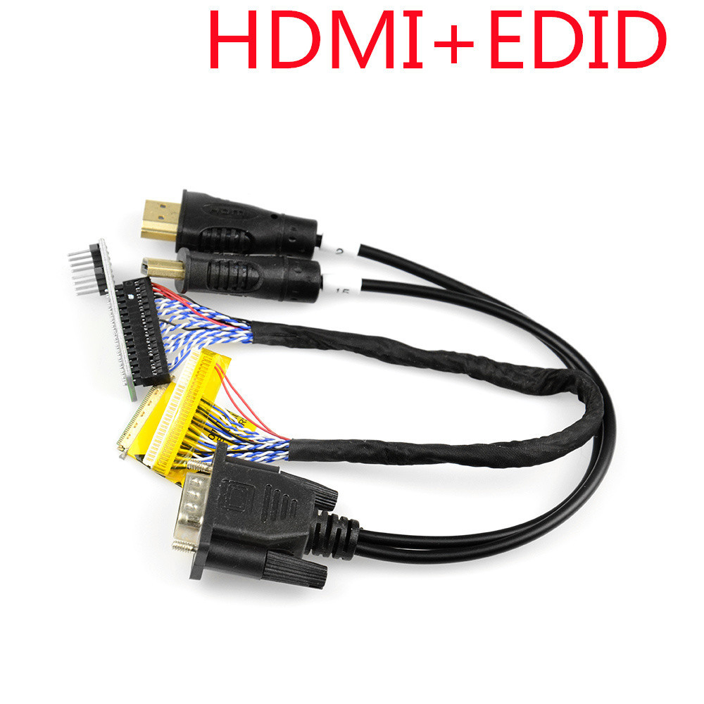 Jual Adapter Cable Programming 2 in 1 LCD LED EDID code chip data read ...