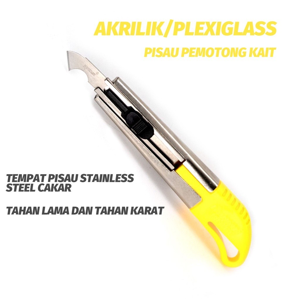 Jual Dengan 2 pcs mata pisau cadangan/Pisau akrilik/PISAU CUTTER ...