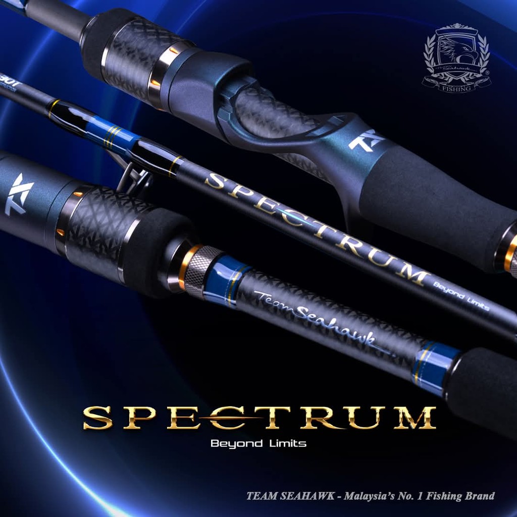 Jual SEAHAWK Joran Jigging Spining & Overhead Spectrum - Fishing Rod ...