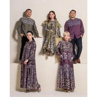 Geulis.id THURAYYA SERIES BURGUNDY / FAMILY SET / SARIMBIT KELUARGA