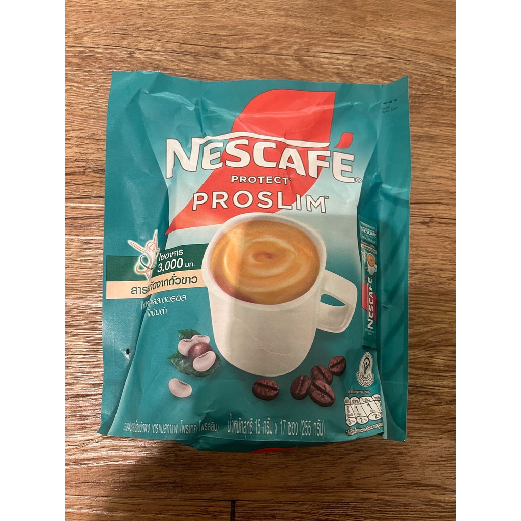 Jual Nescafe Protect Proslim Thai Coffee Diet Instant 3in1 Isi 17pcs ...