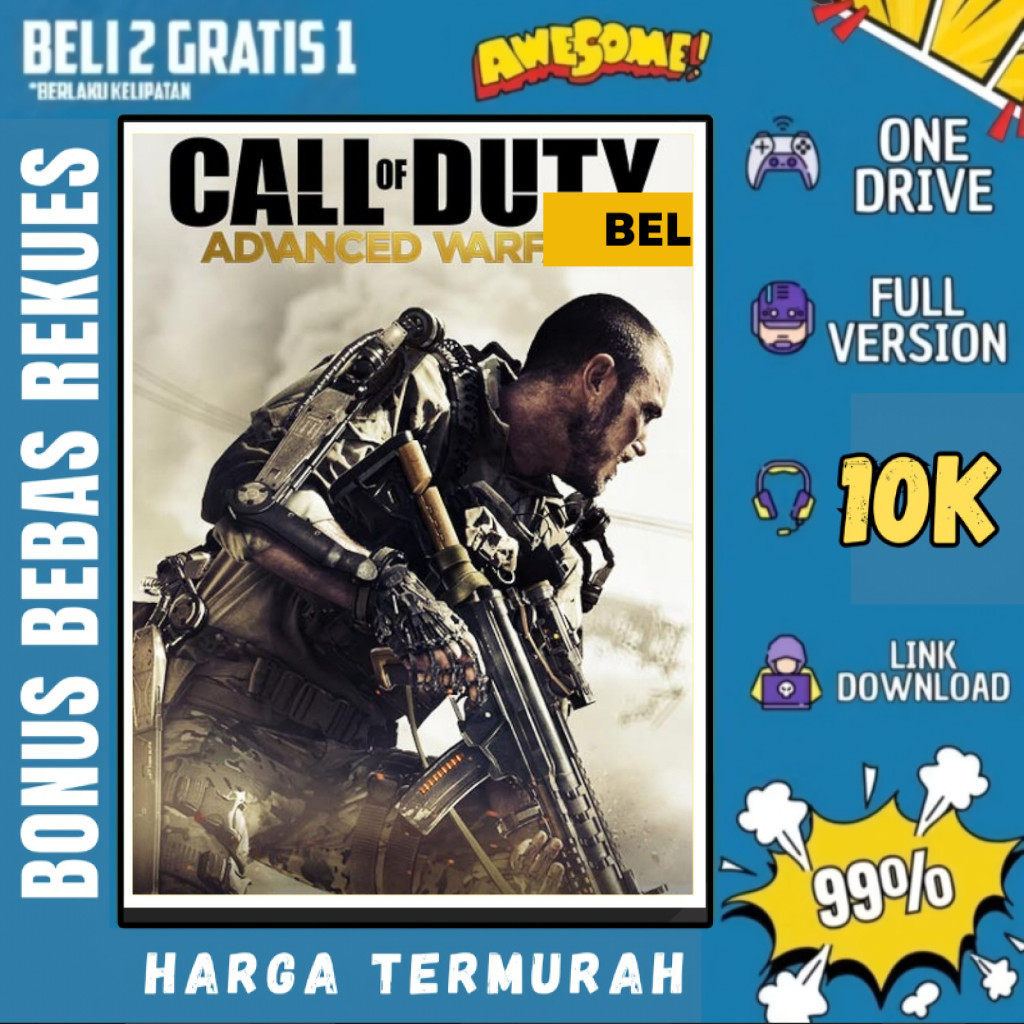 Jual CALL OF DUTY ADVANCED WARFARE - GAME PC - GAME LAPTOP - PC GAMES ...