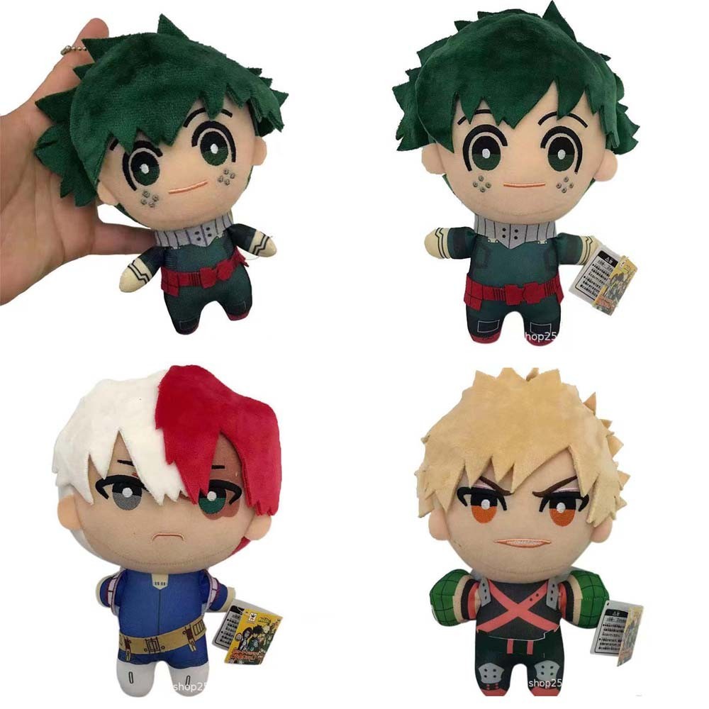 Jual Anime My Hero Academia Plush Toys Cartoon Izuku Midoriya Katsuki ...