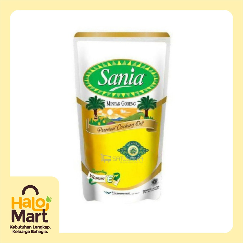 Jual SANIA MINYAK GORENG POUCH 1 L | Shopee Indonesia