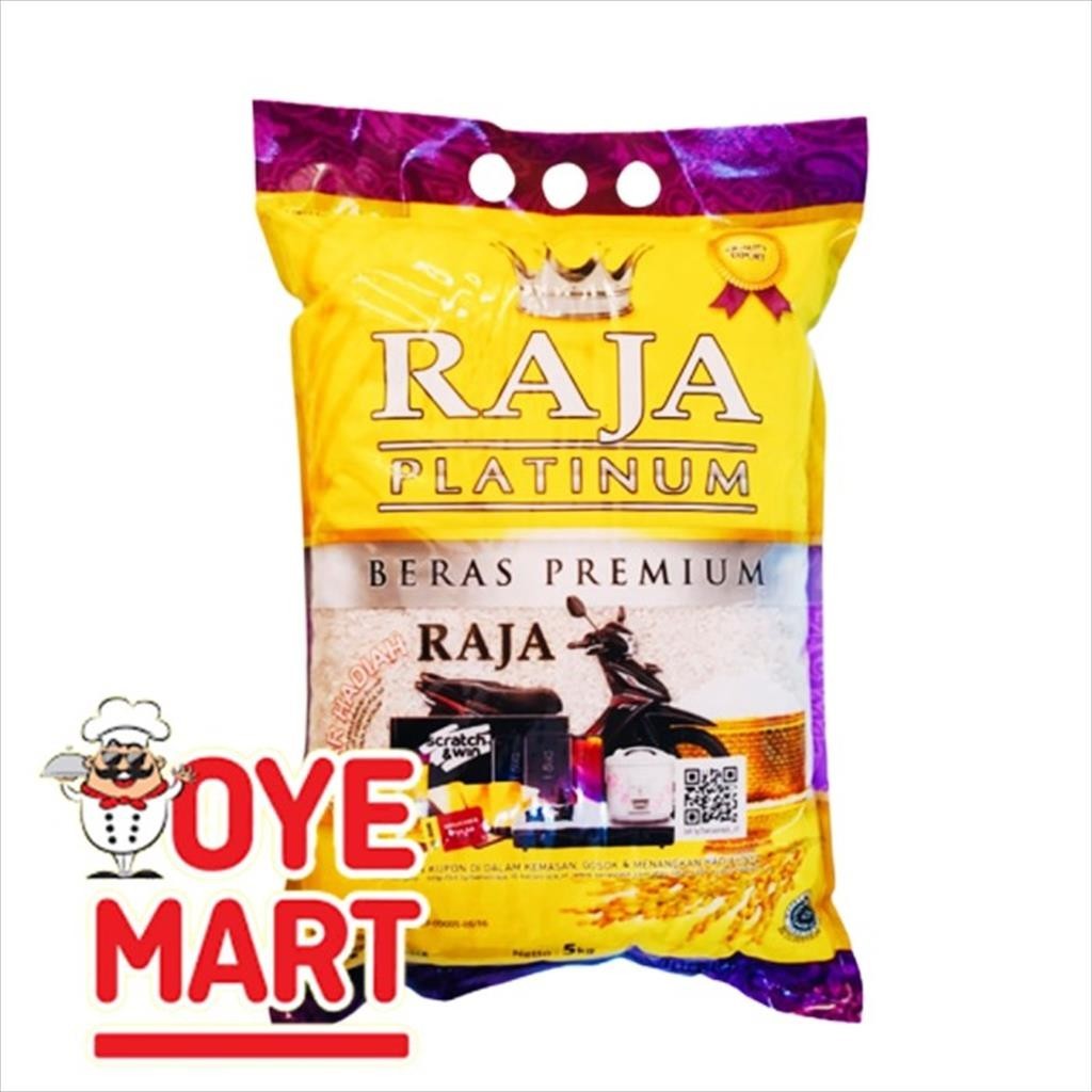 Jual RAJA PLATINUM BERAS PREMIUM 5KG | Shopee Indonesia