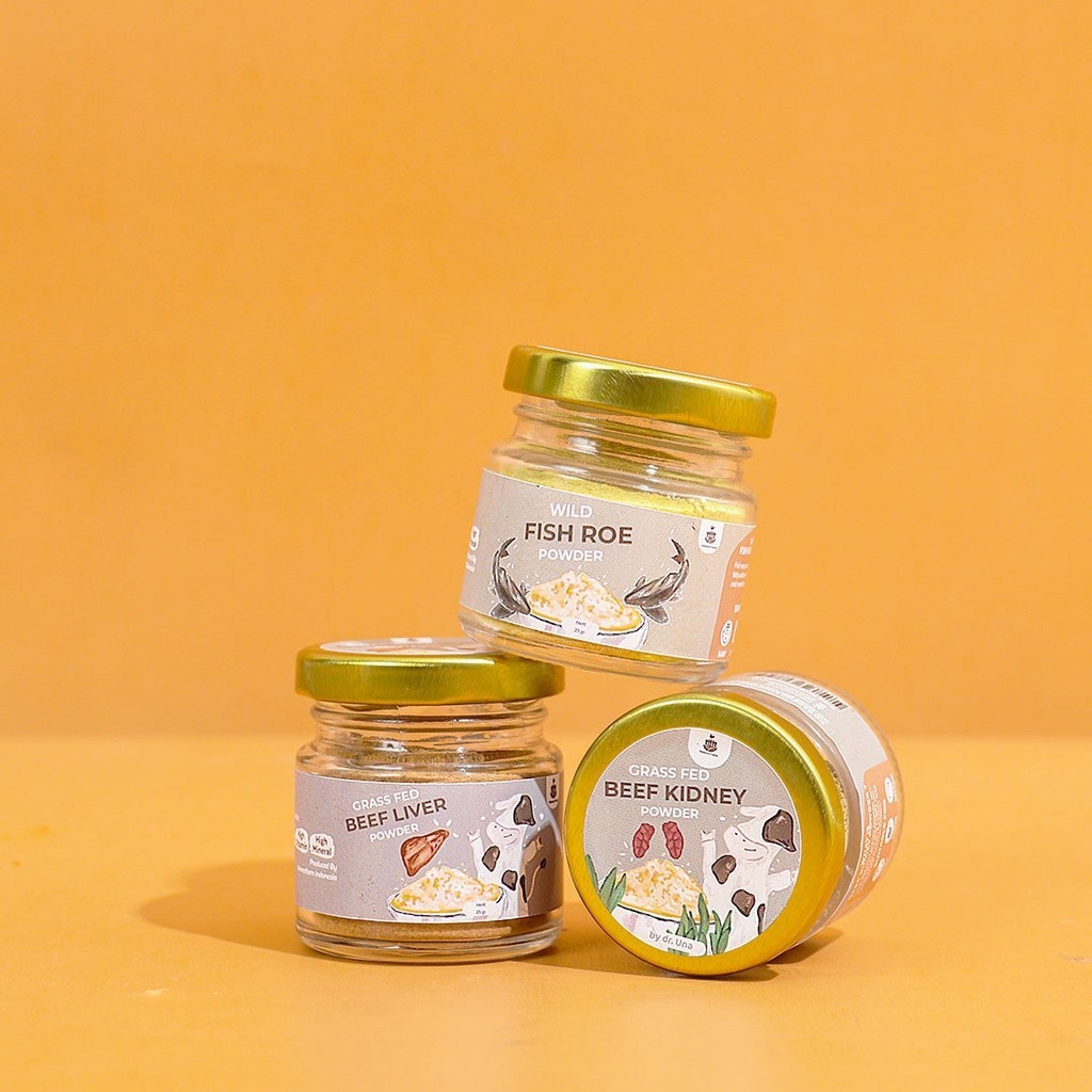 Jual HONEST FARM - BEEF KIDNEY/BEEF LIVER/FISH ROE/WILD OYSTER POWDER ...