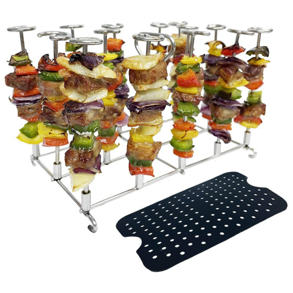 Presse à Hamburger Warmodern 5,5 Pouces En Acier Inoxydable - Kit 3 Pièces Professionnel Barbecue