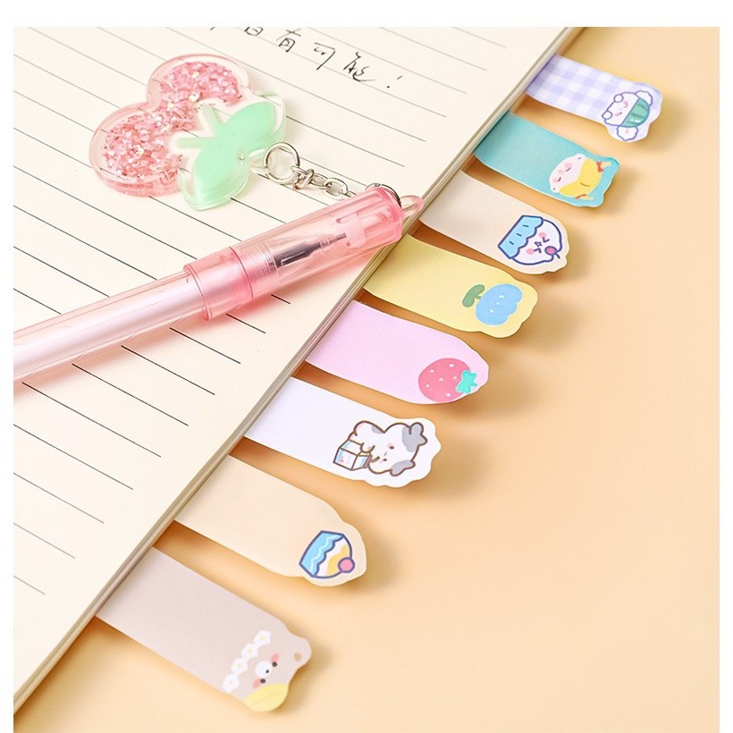 Jual YMB Sticky Notes Karakter 8IN1 Tempelan Kertas Catatan 120 Lembar ...