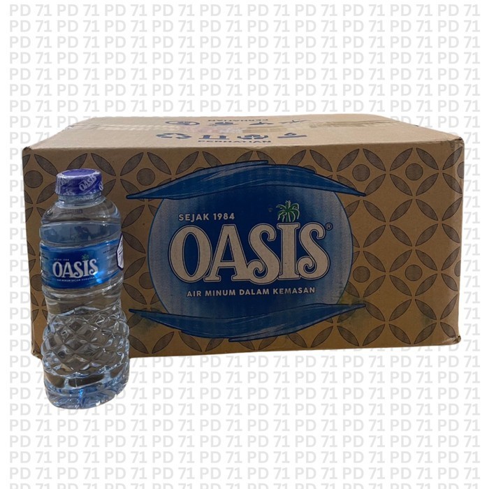 Jual Air Mineral Oasis Botol 330 Ml 1 Dus Isi 24 Pcs | Shopee Indonesia