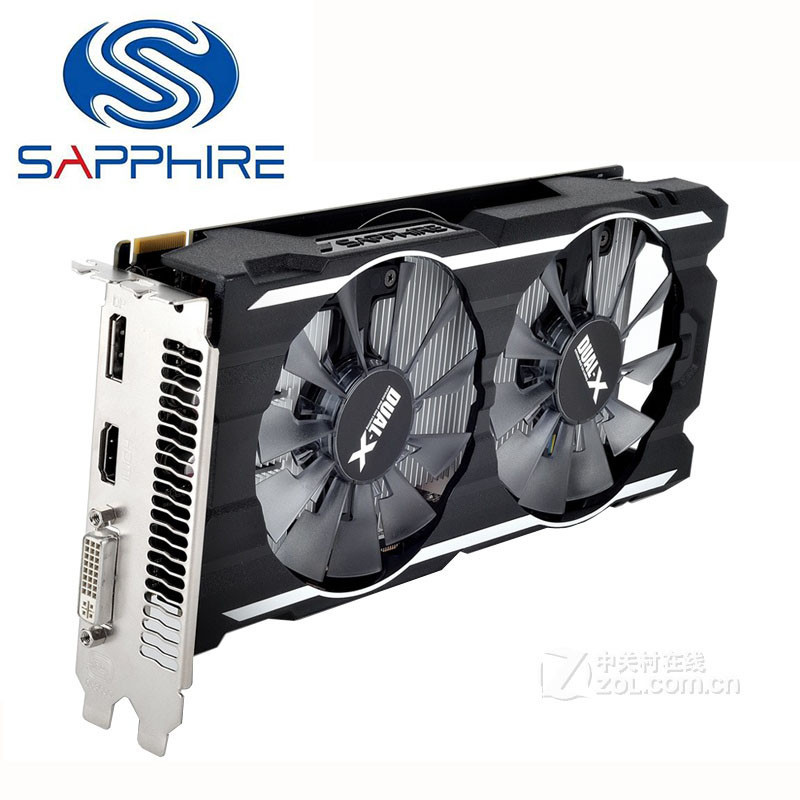 Jual SAPPHIRE R7 260X 2GB D5 Video Cards R7 260 2G Graphics Card GDDR5 ...