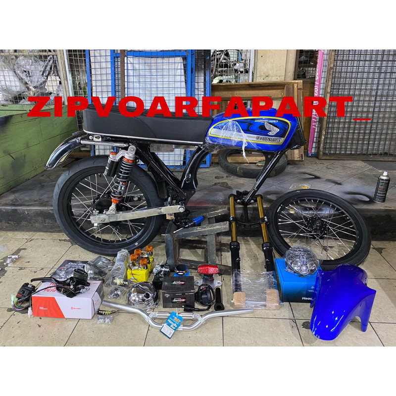 Jual PROMO HARGA MURAH Paket body cb 100 125 glatik tinggal naik mesin ...