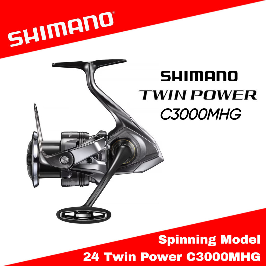新品】シマノ ツインパワー C3000MHG おまけつき シマノ 24 ツイン