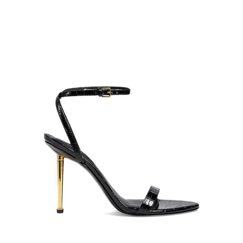 Jual Nine West Reina Ankle Strap Sandals Black Shopee Indonesia