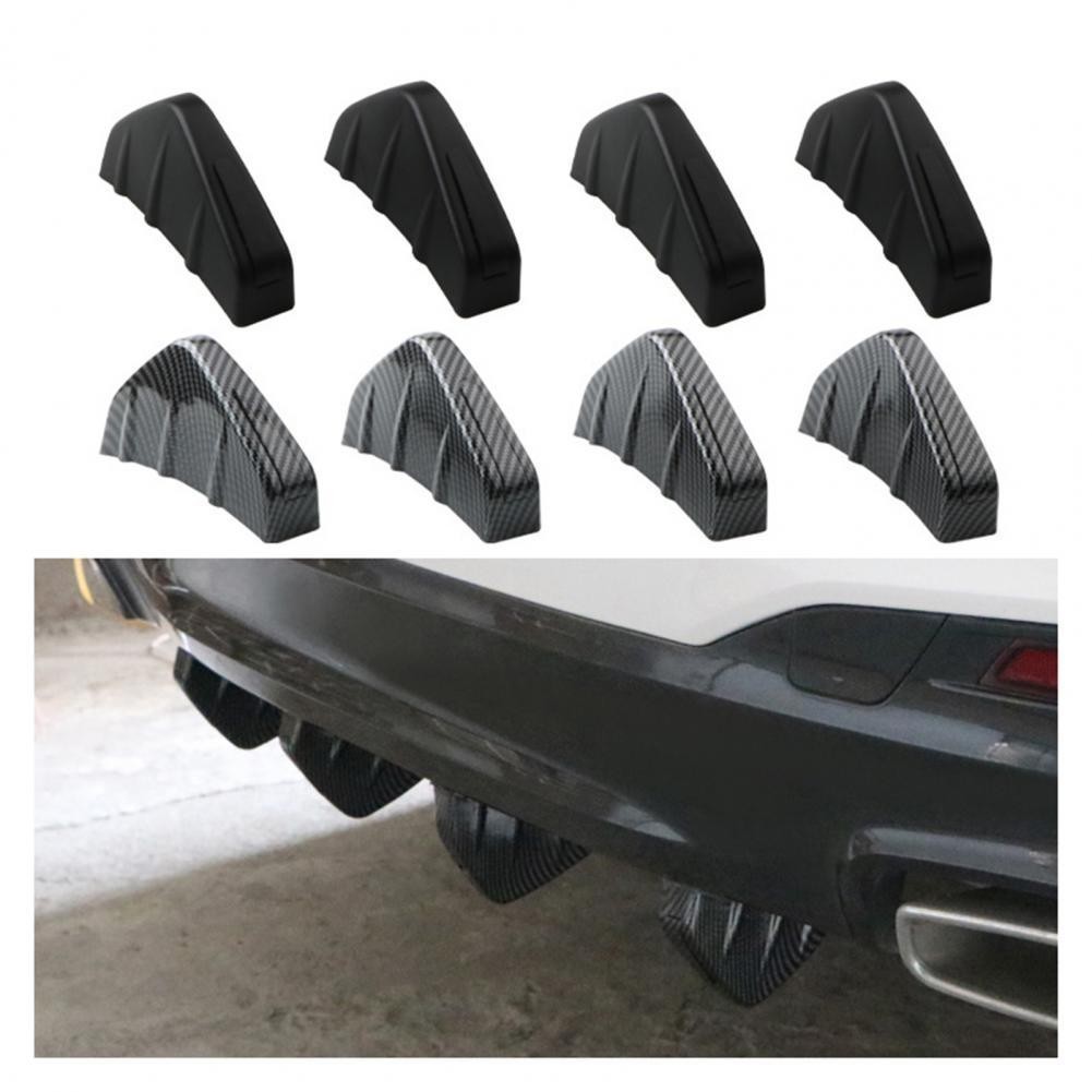 Jual 4Pcs Portable Rear Bumper Lip Universal Fitment Accessory Car Rear ...