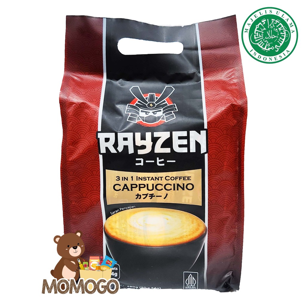 Jual RAYZEN CAPPUCCINO COFFEE 20X24GR | Shopee Indonesia